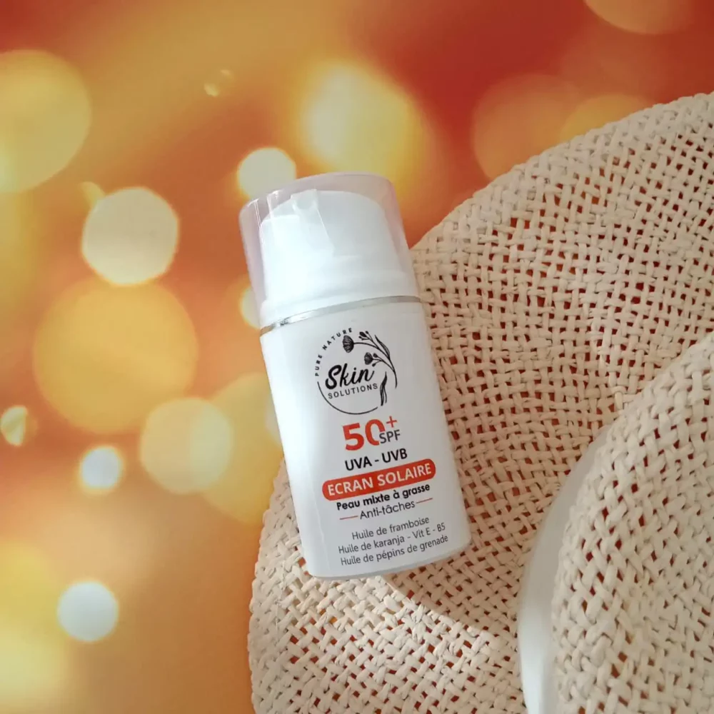 Ecran solaire 50+ Anti-Tâches