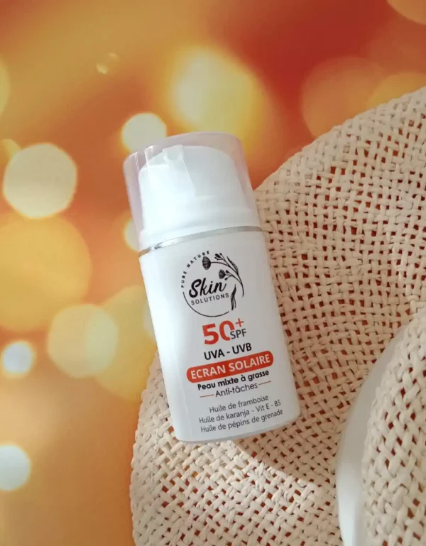 Ecran solaire 50+ Anti-Tâches