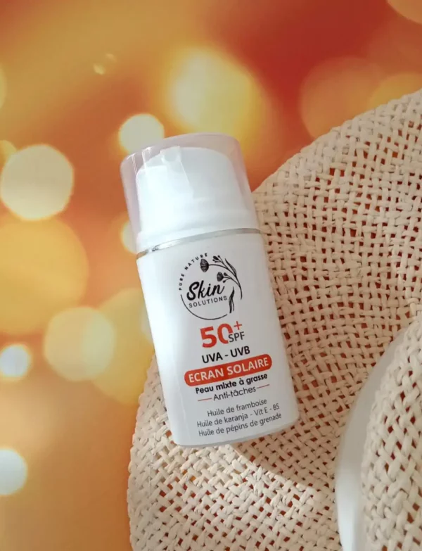 Ecran solaire 50+ Anti-Tâches