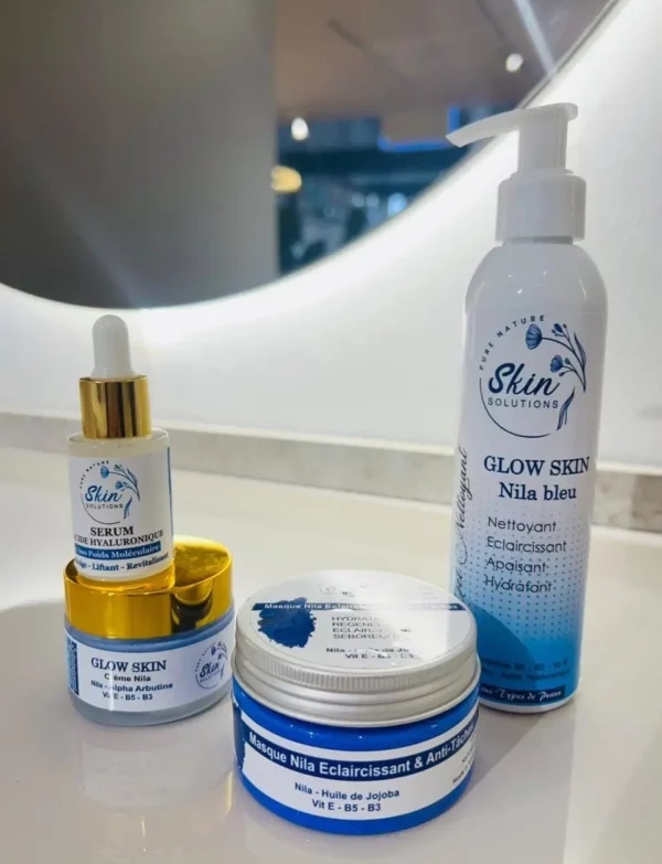 Gamme Glow Skin Nila Bleu